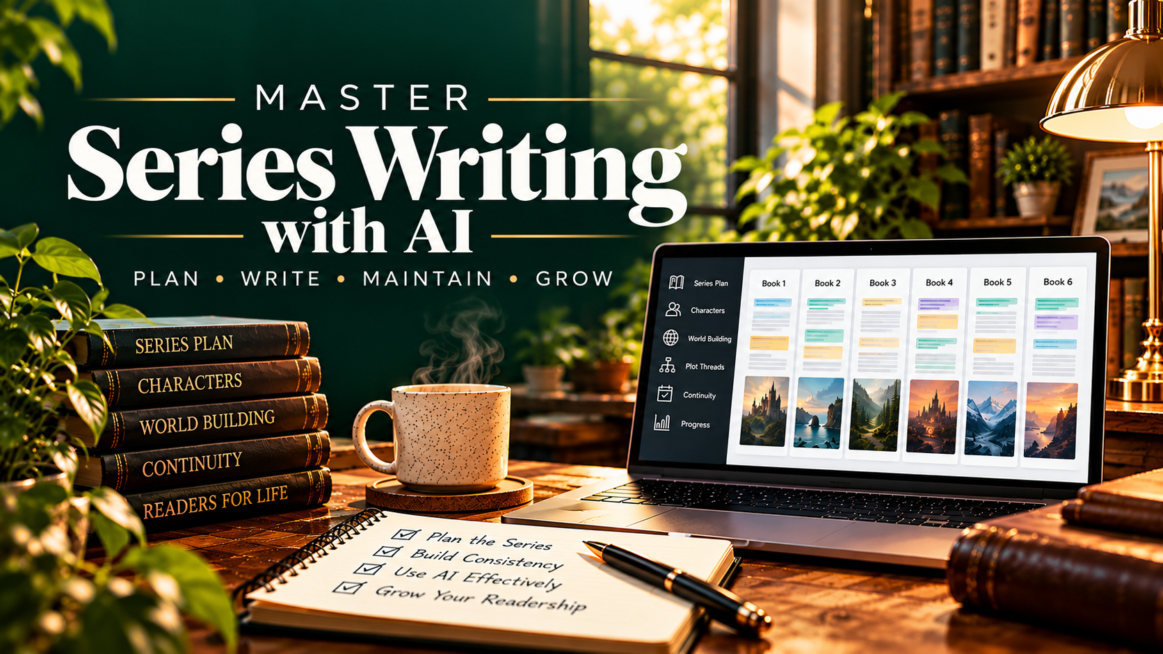 Product image for 🌑 MID: Writing a Series with AI