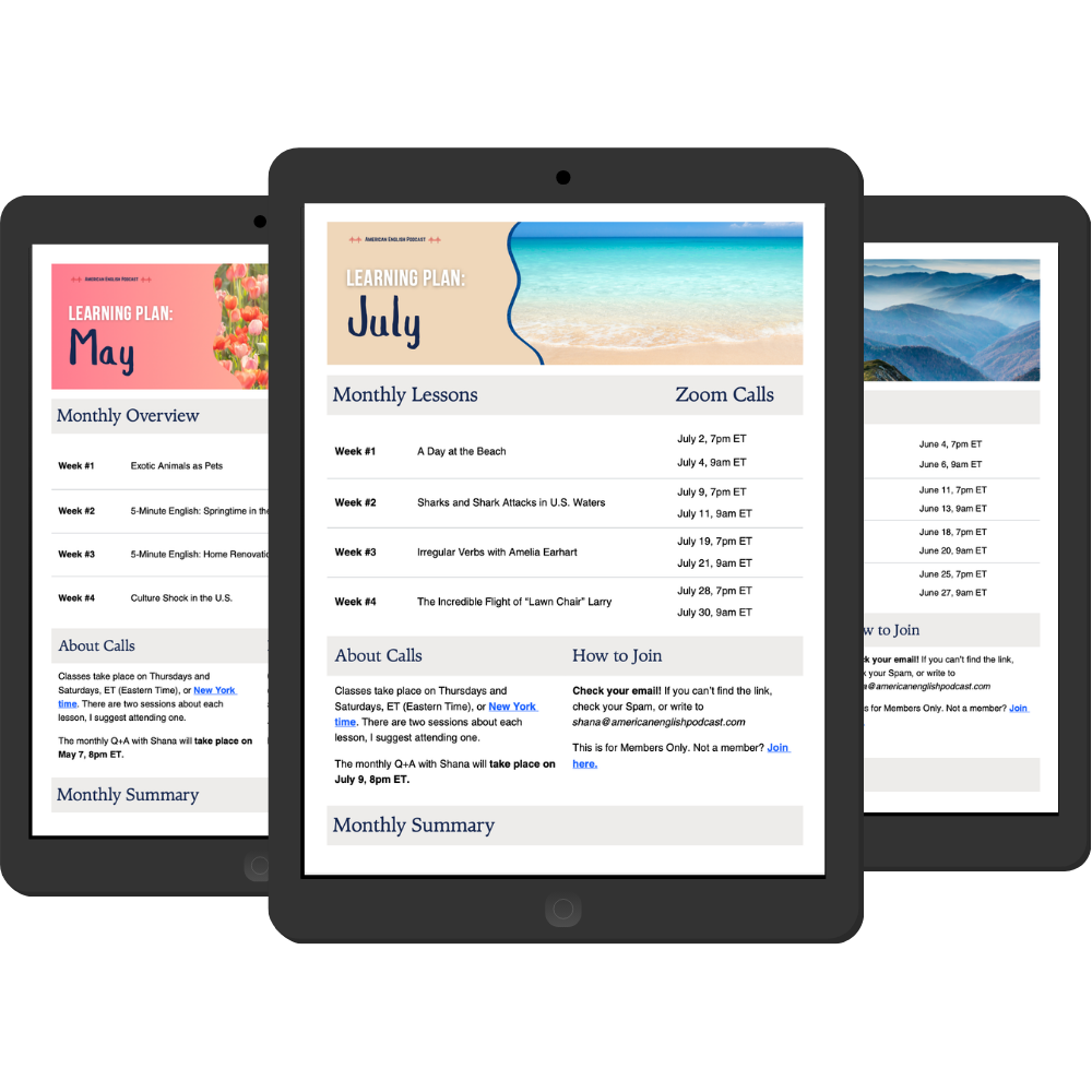 September Learning Plan