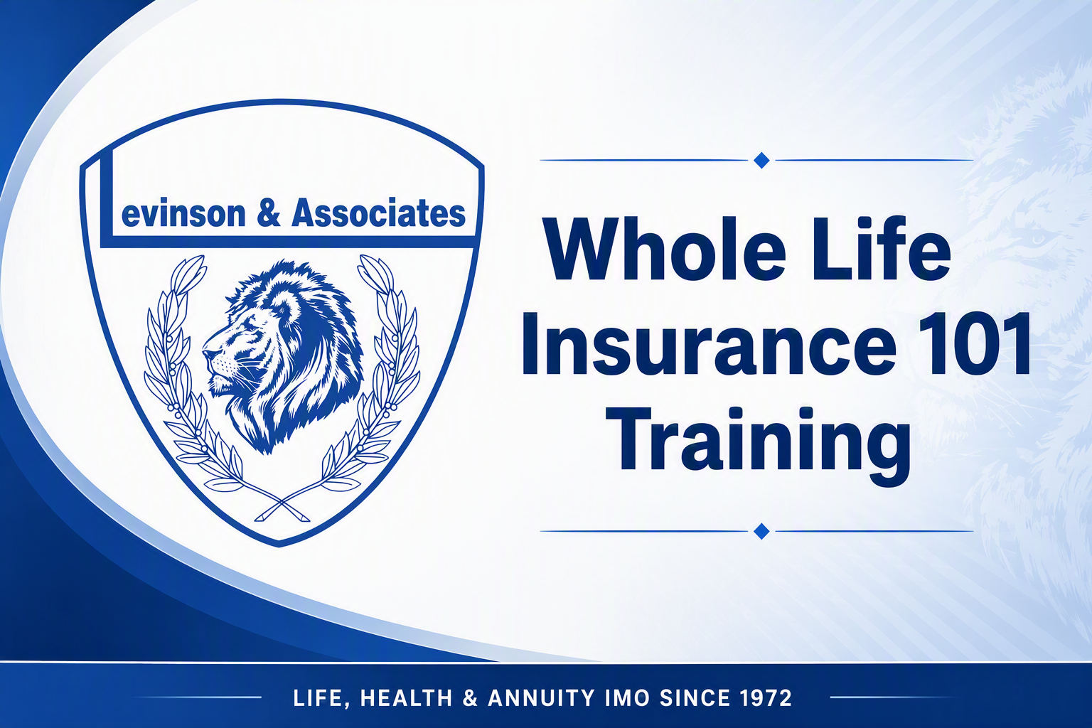 Product image for Whole Life Insurance 101 Training