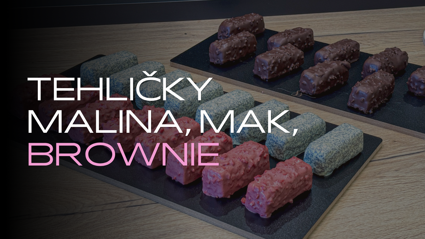 Product image for Video kurz - Tehličky - malina, mak, brownie