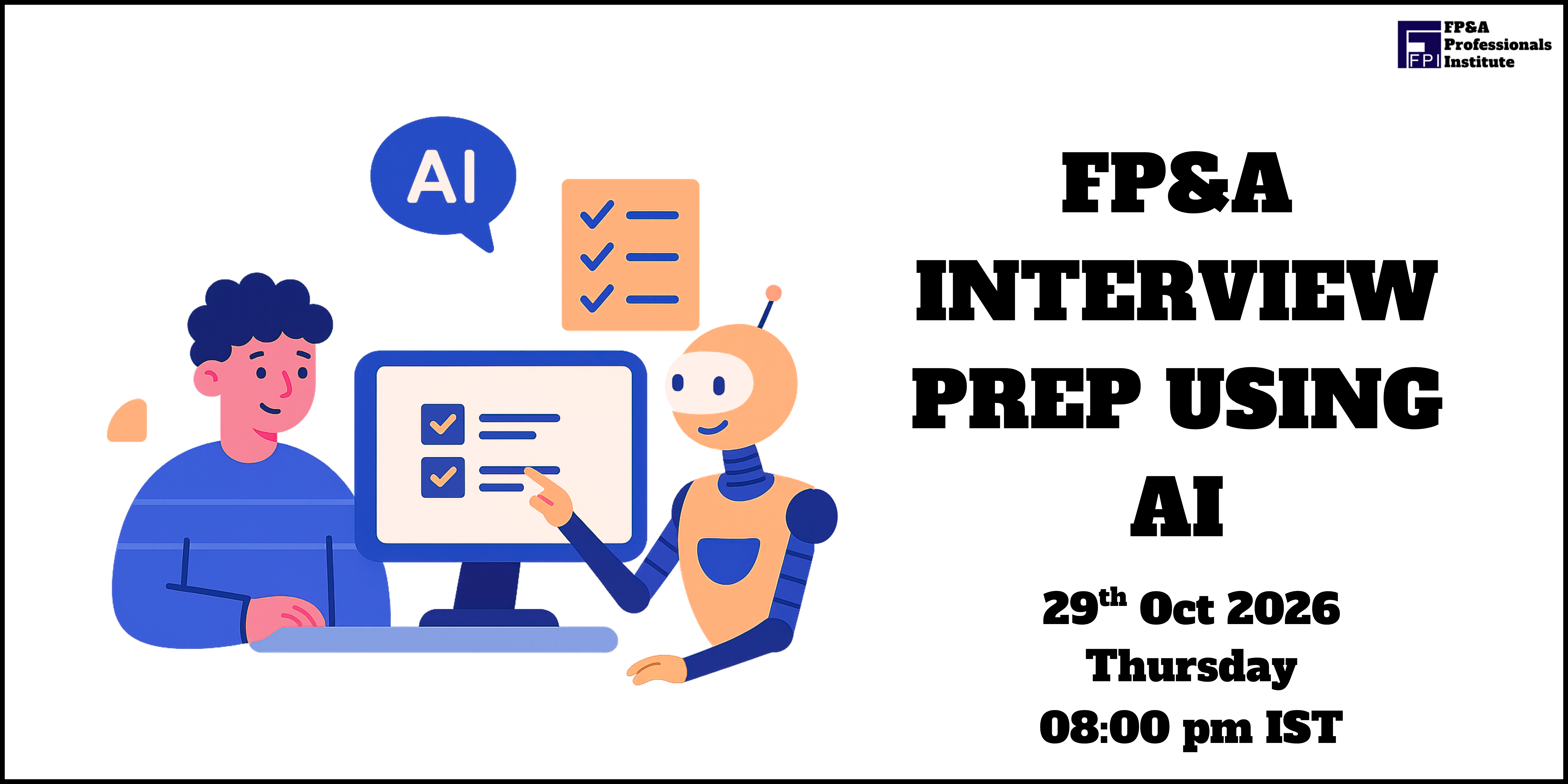 Product image for FP&A Interview Prep Using AI