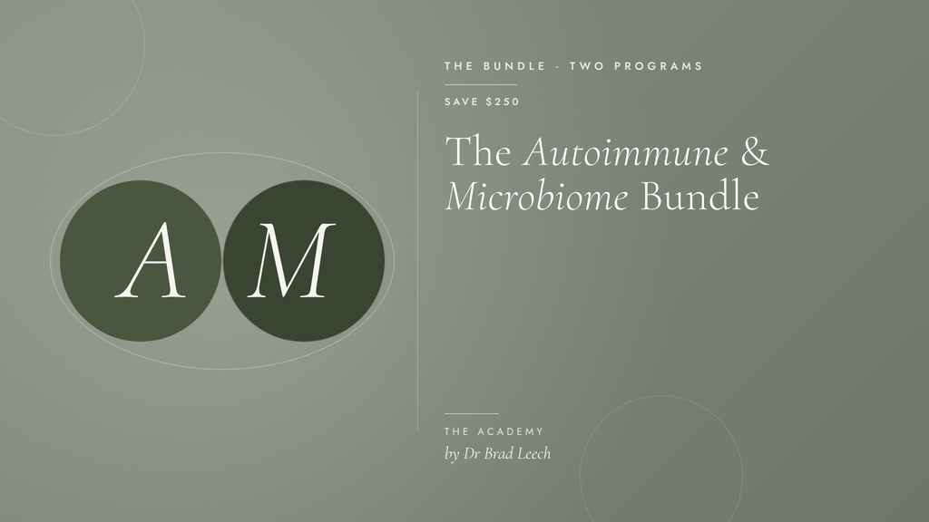 Product image for The Autoimmune and Microbiome Bundle