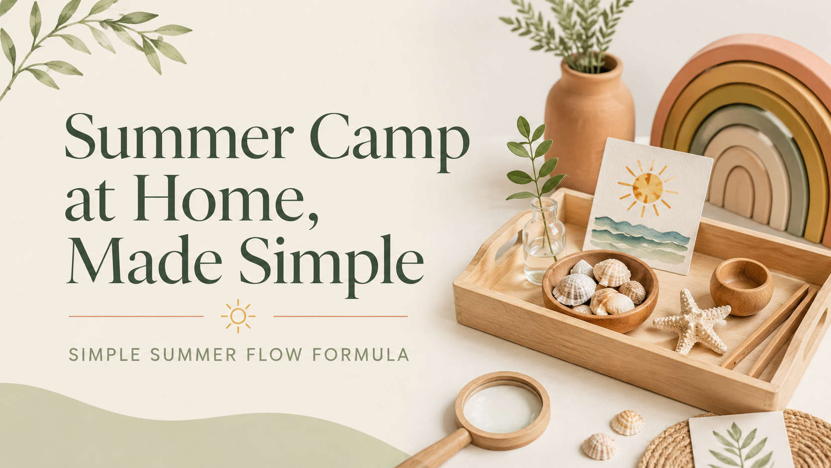 Product image for Summer Camp at Home | Simple Summer Flow Formula