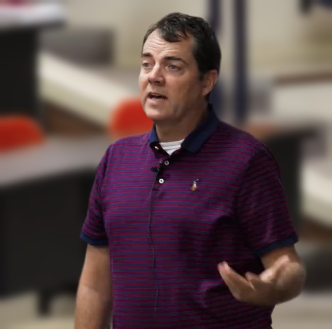 Chad Cargill teaching an ACT workshop