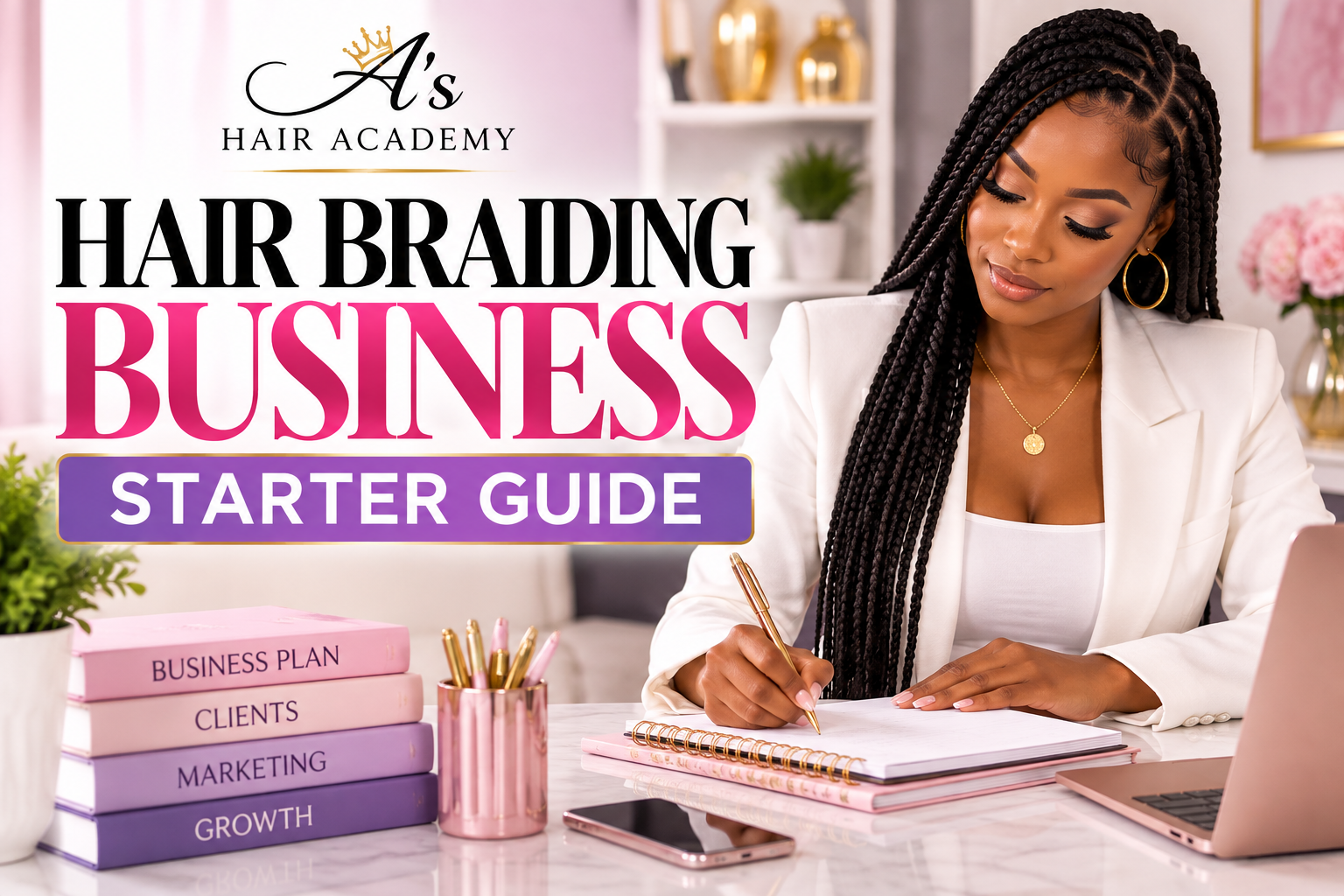 Product image for Hair Braiding Business Starter Guide