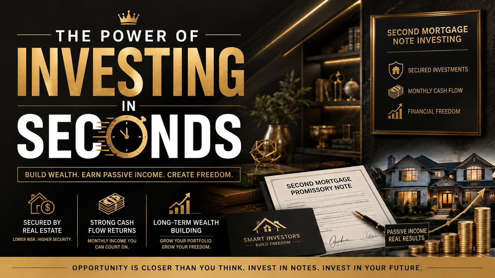 Product image for The Power of Second Mortgage Investing