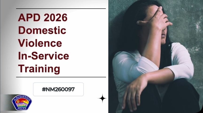 Product image for 2026 APD-Domestic Violence In-Service Training #NM260070