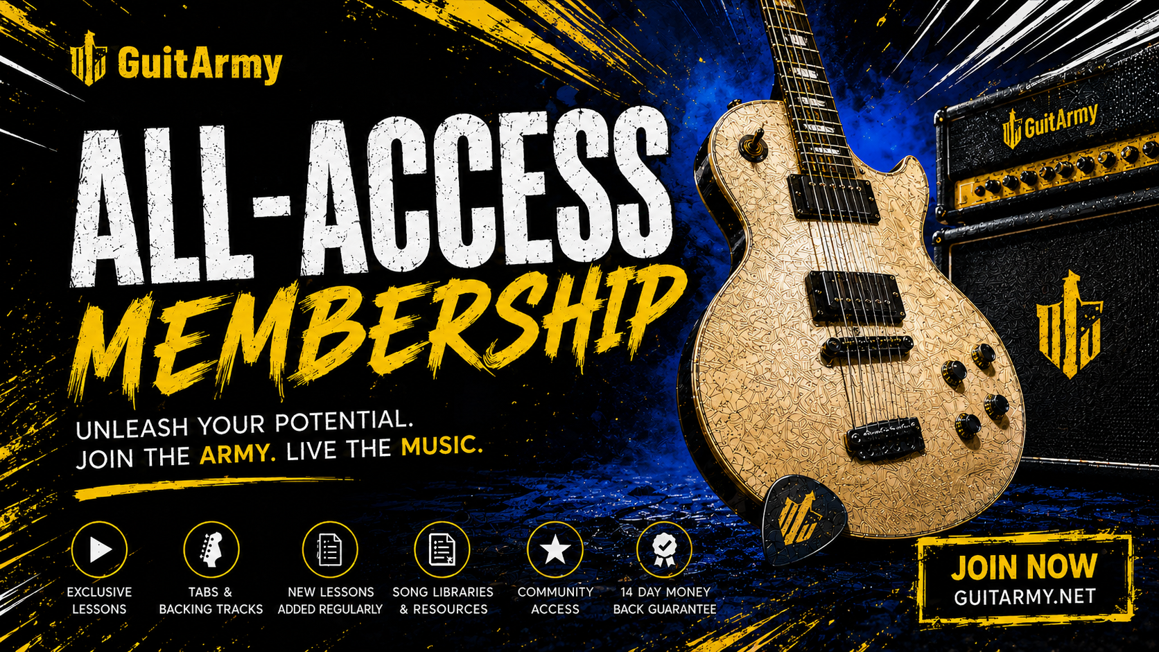 Product image for GuitArmy All-Access Membership