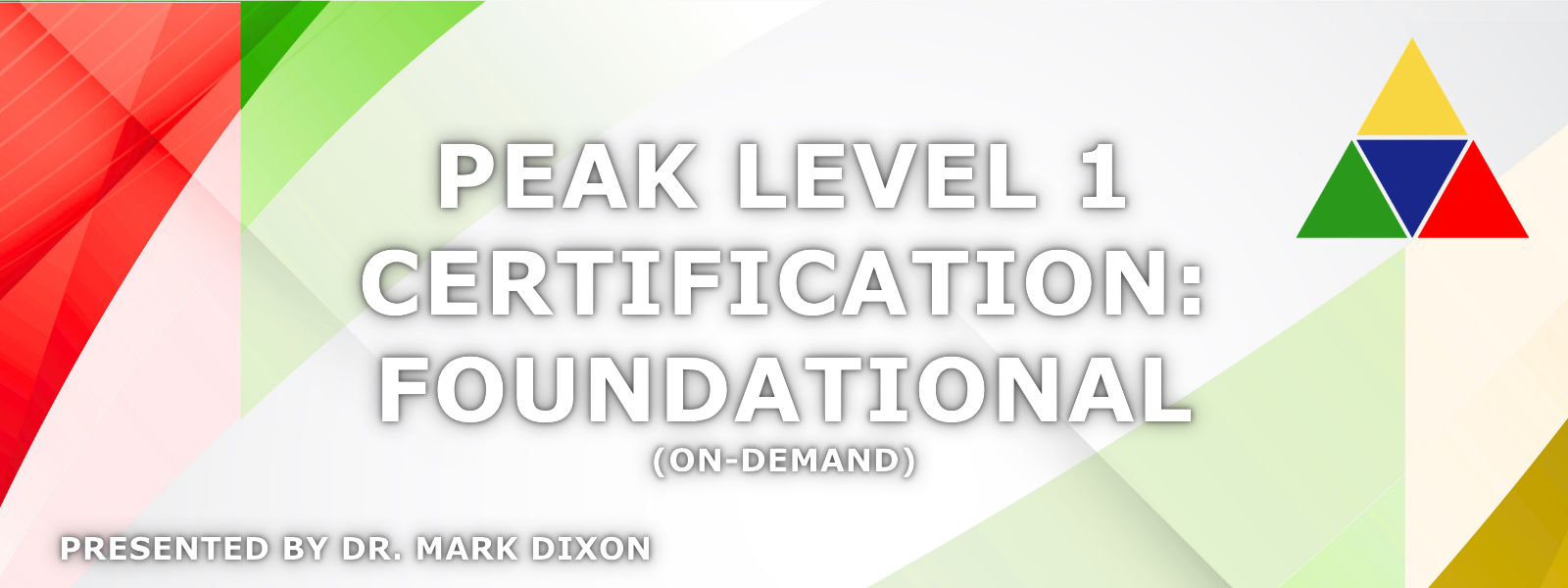PEAK Relational Training System