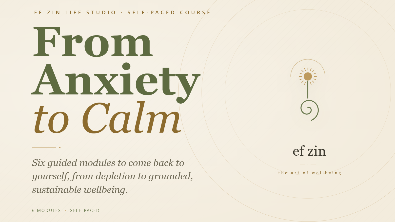 Product image for From Anxiety to Calm: How to Find Your Inner Ground When Things Feel Too Much