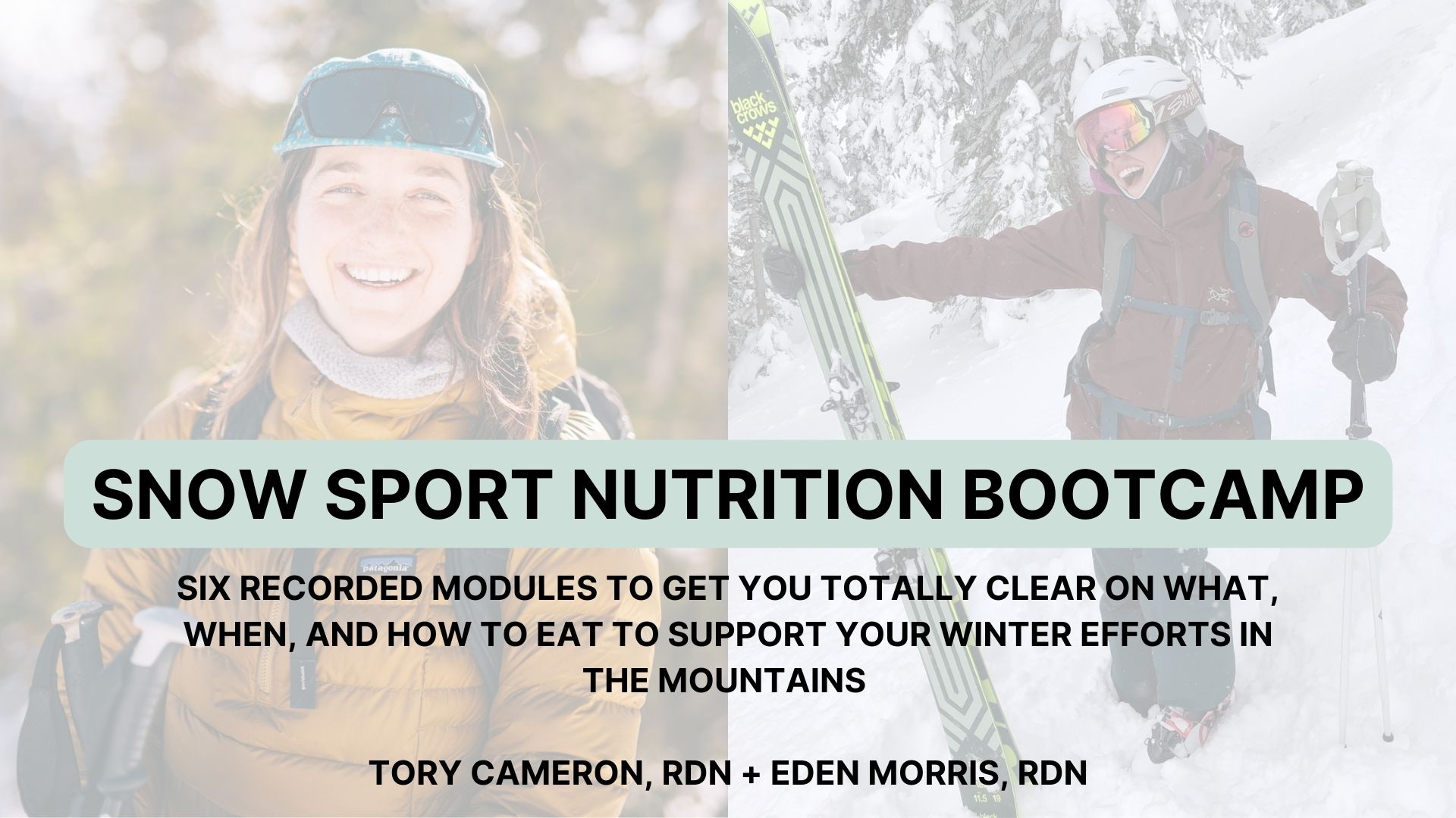 Product image for Snow Sport Nutrition Bootcamp