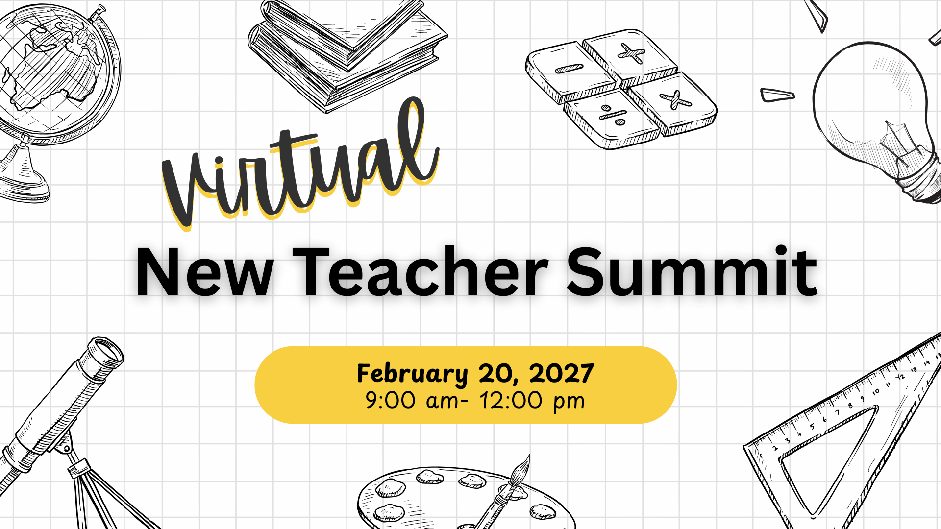 Product image for 2027 Virtual New Teacher Summit