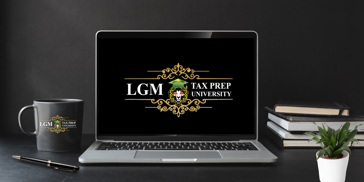 Product image for 2026-2027 LGM TAX PREP UNIVERSITY 