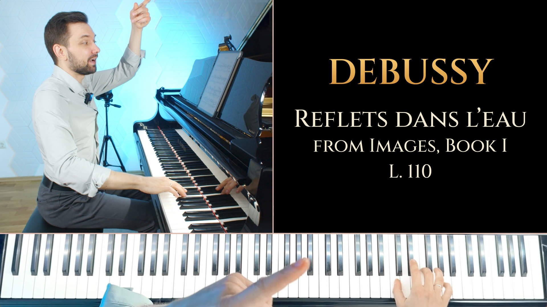 Product image for Claude Debussy Reflets dans l'eau