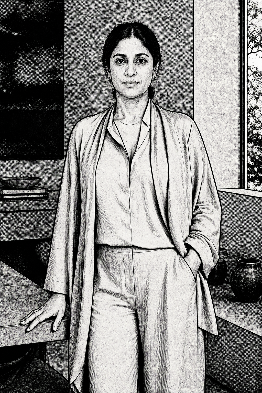 Anjali, one of the five women