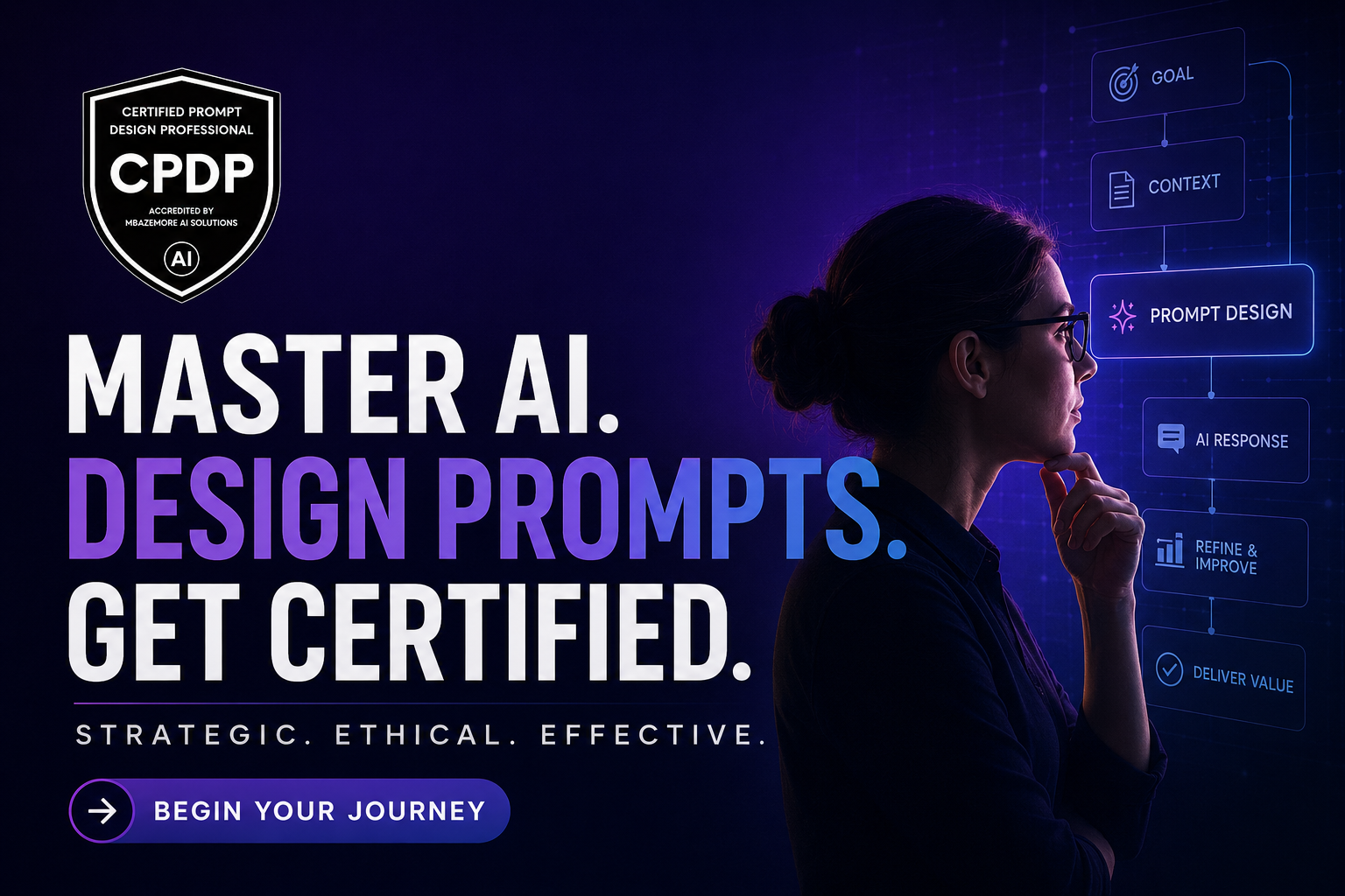 Product image for Certified Prompt Design Professional™ (CPDPv2)