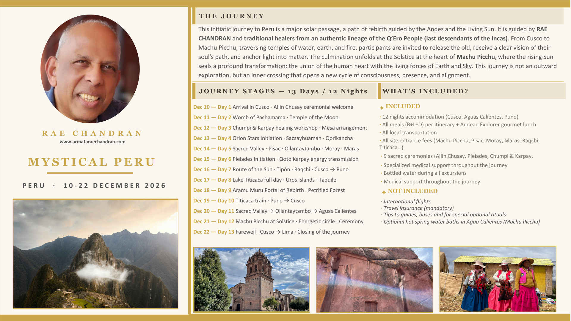 Peru, 秘魯, 瑞強德蘭, rae chandran, dna workshop, active dna, reiki, cosmic reiki, 瑞強德蘭, ascension, enlightenment, oneness