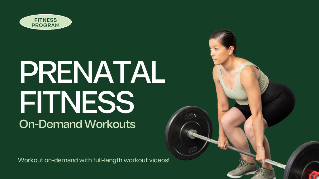 Product image for Prenatal On-Demand Workouts