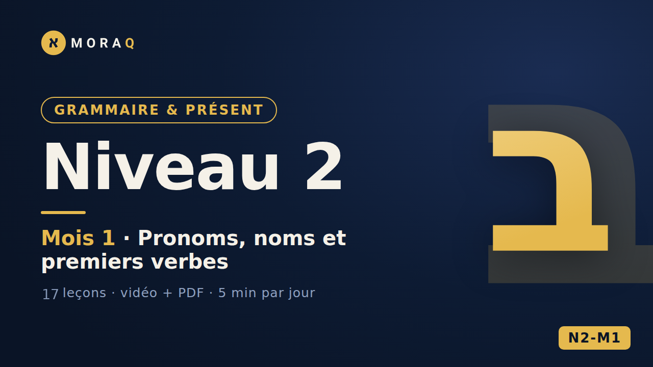 Image du produit pour Niveau 2 - Mois 1