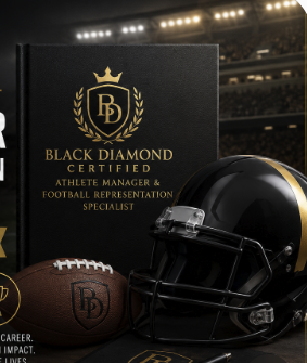 Product image for Black Diamond Certified Athlete Manager & Football Representation Specialist (BDCAM)