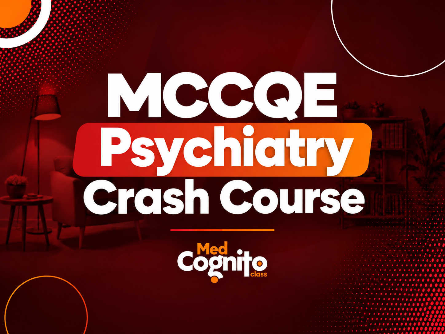 Product image for MCCQE Psychiatry Crash Course