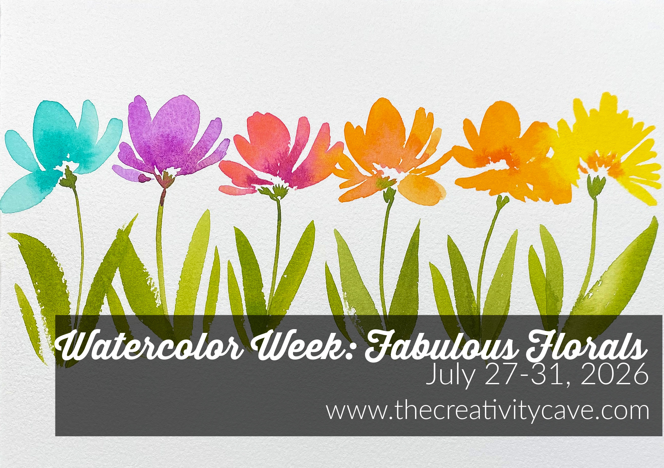 Product image for Watercolor Week 2026: Fabulous Flowers