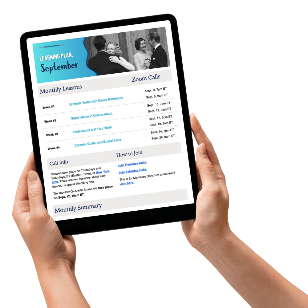 September Learning Plan