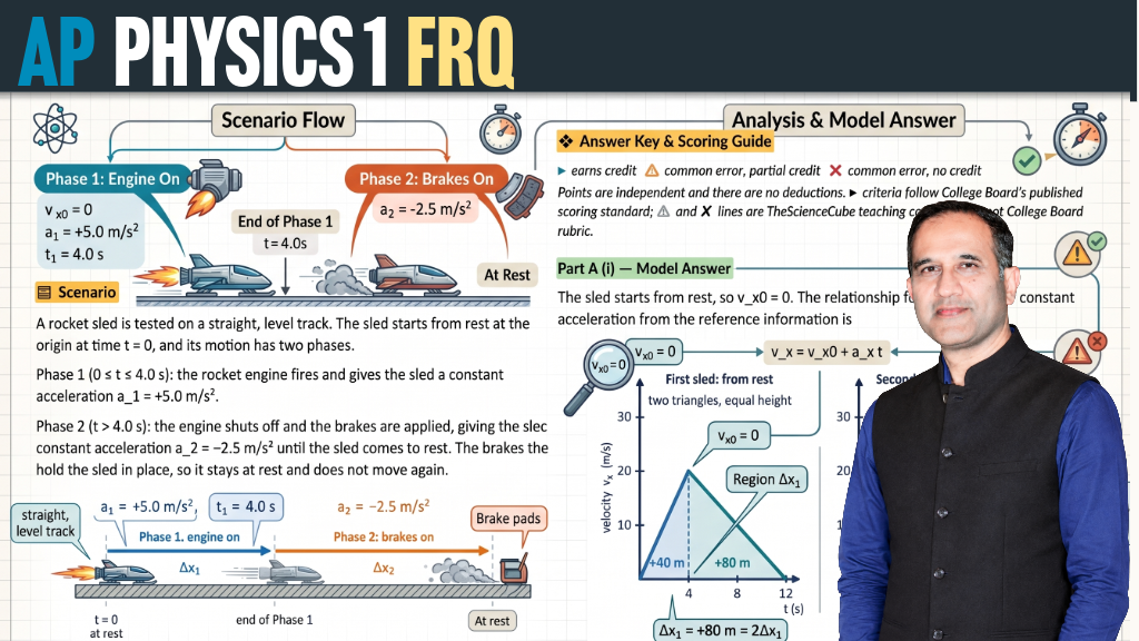 Product image for AP Physics 1: FRQs 