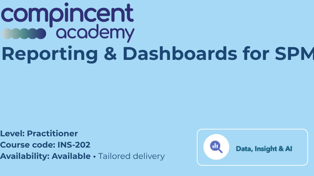 Product image for Reporting & Dashboards for SPM