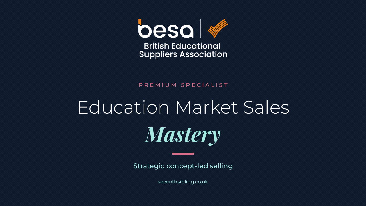 Product image for Education Market Sales Mastery 