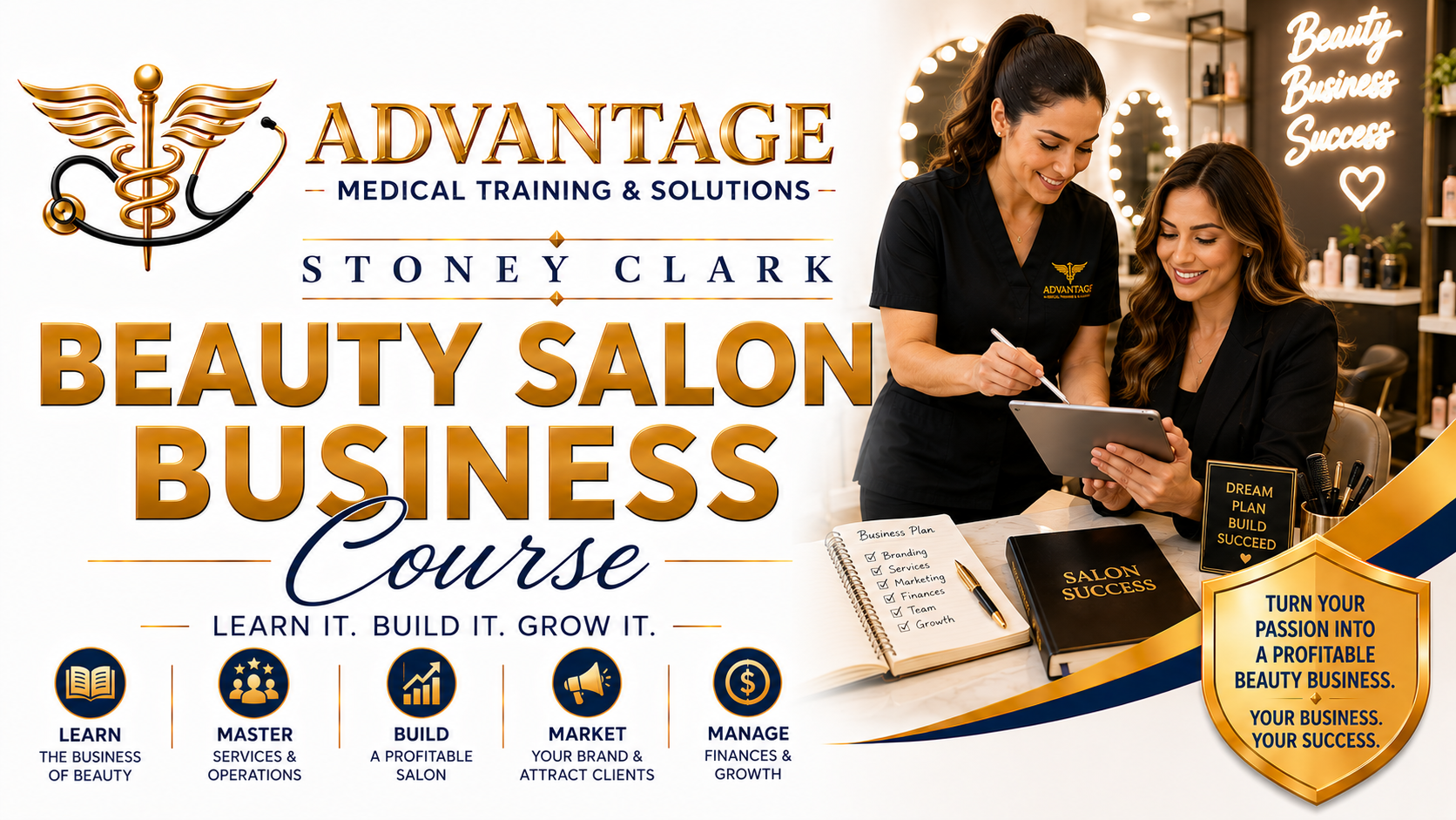 Product image for Beauty Salon Business Course