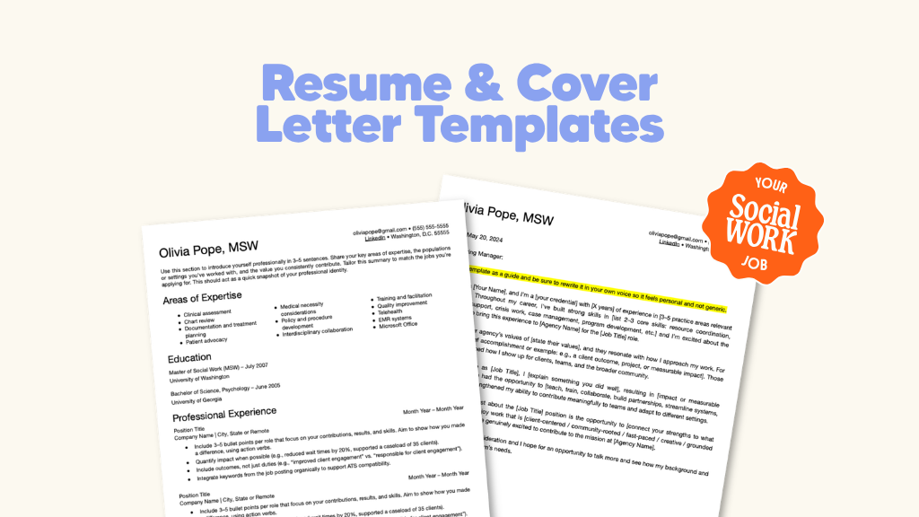 Product image for Resume & Cover Letter Templates