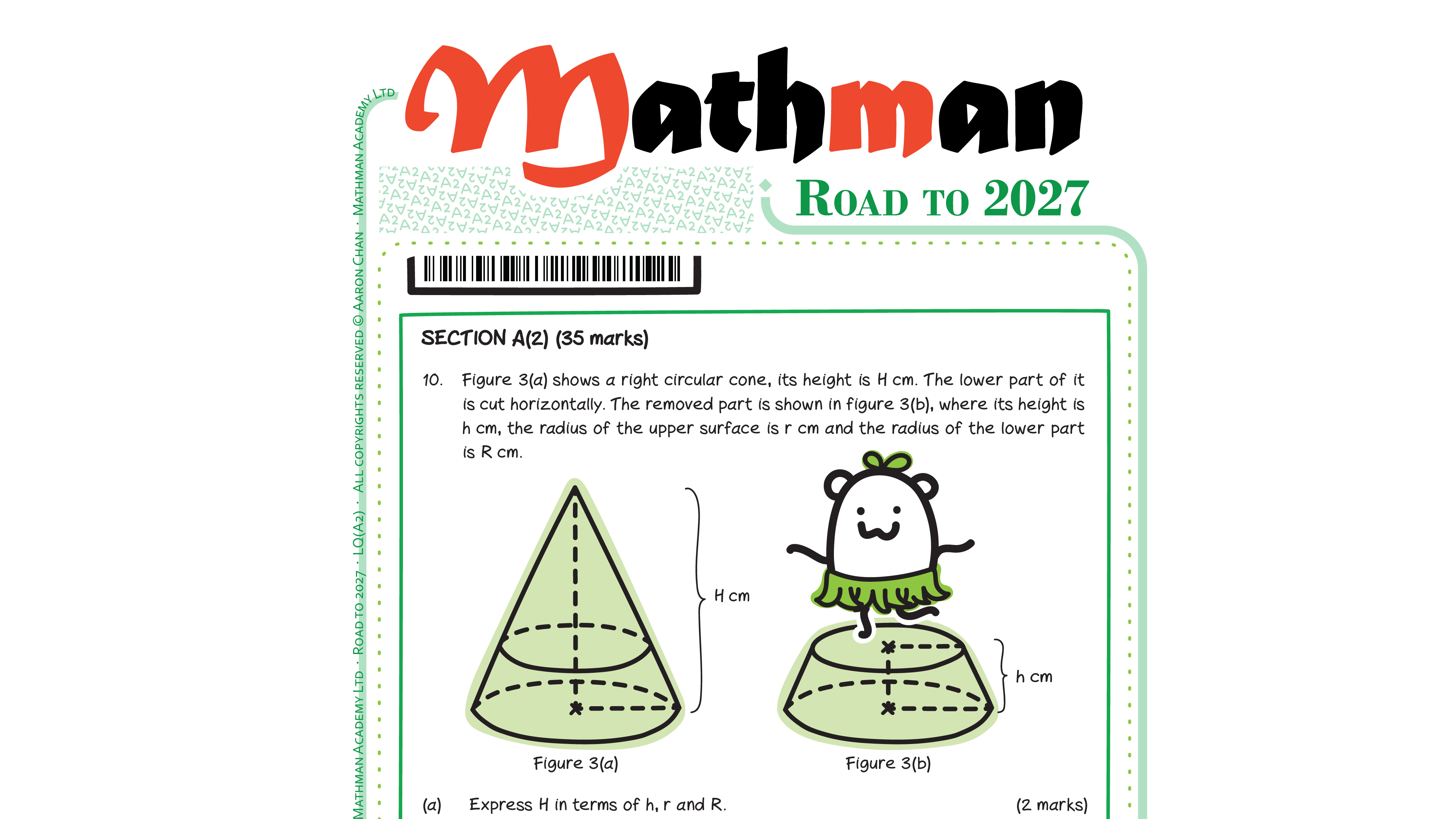 2027 Intensive Course - LQ Course (Section A2) Cover