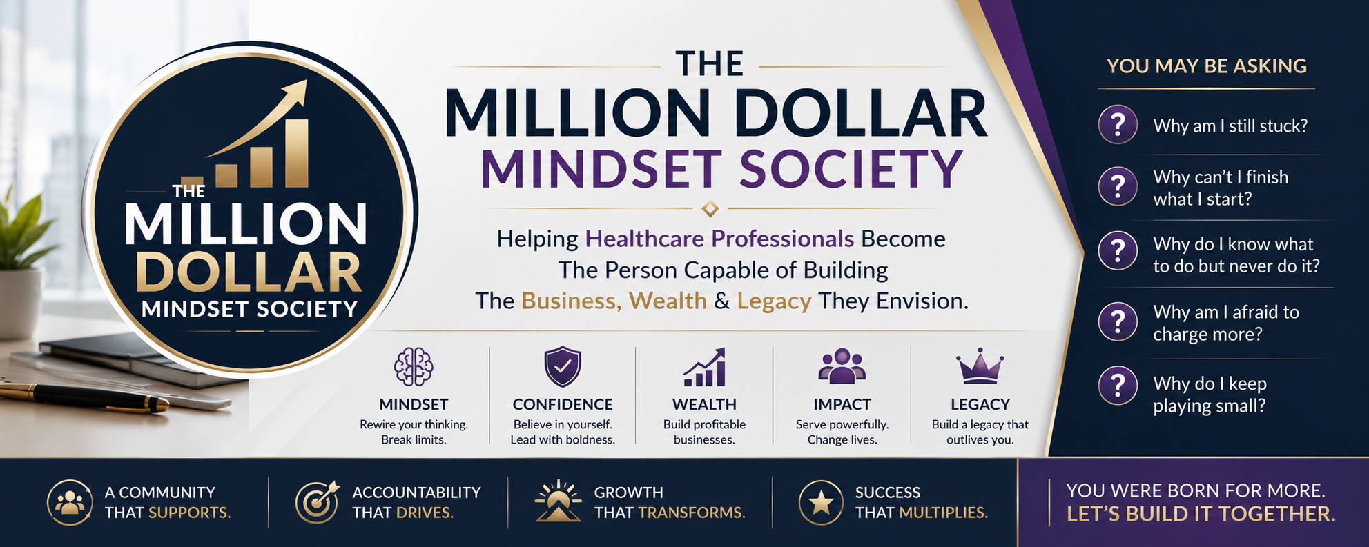 Product image for Million Dollar Mindset Society
