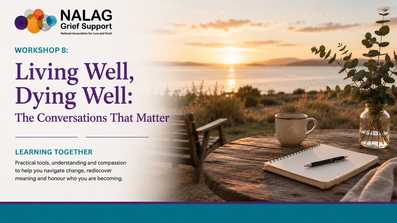 Product image for Workshop 8: Living Well, Dying Well - The Conversations That Matter