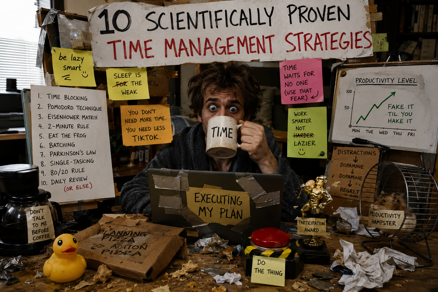 Product image for 10 Scientifically Proven Time Management Strategies