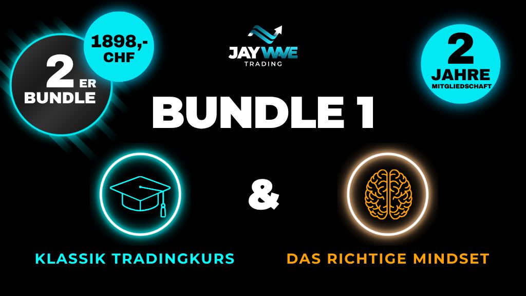 Product image for Bundle 1 - Klassik Tradingkurs + Das richtige Mindset – 1’898 CHF – 2 Jahre Mitgliedschaft