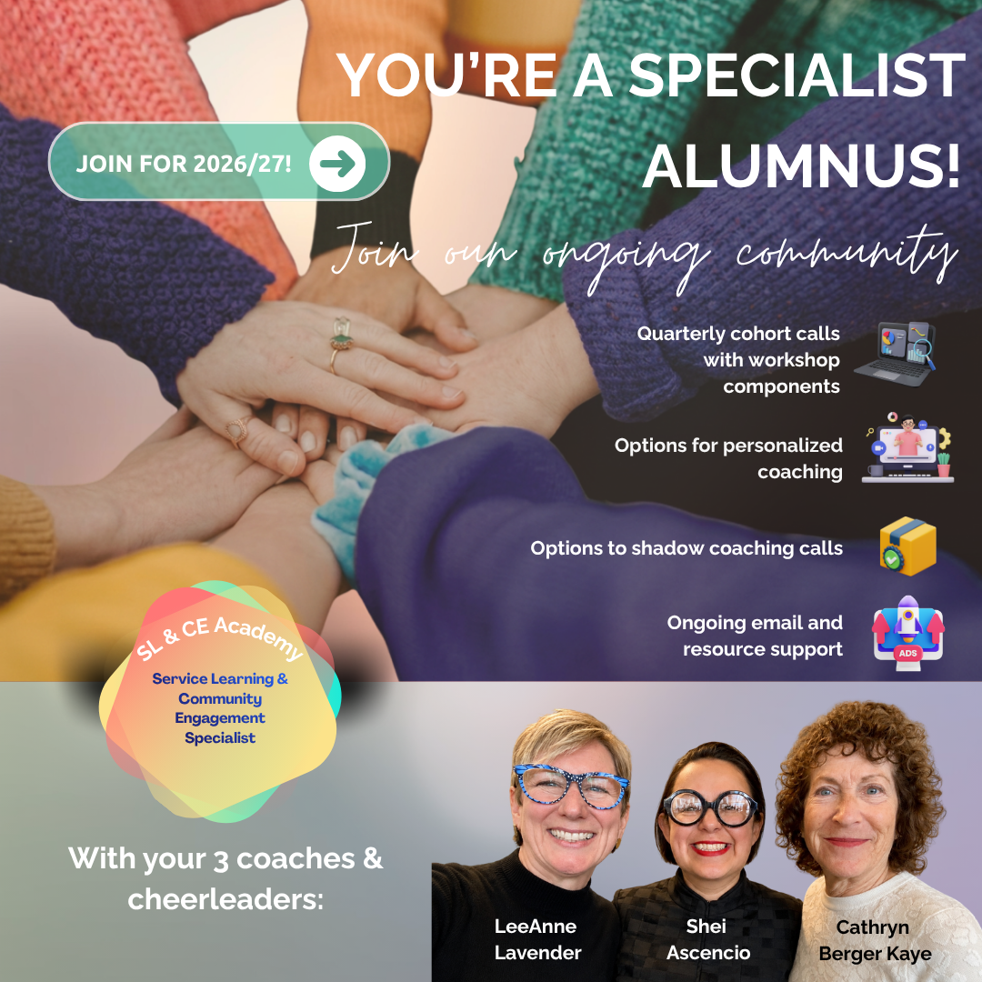 Product image for Alumni Unite: the Service Learning and Community Engagement Specialists Alumni Program