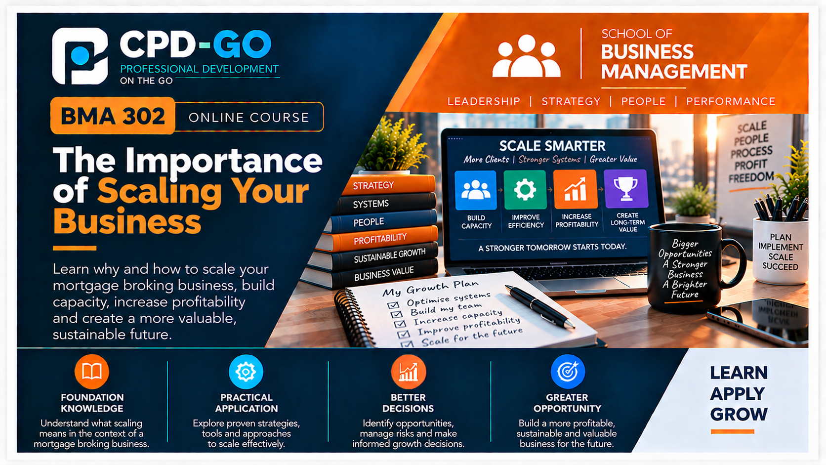 Product image for BMA 302 - The Importance of Scaling Your Business