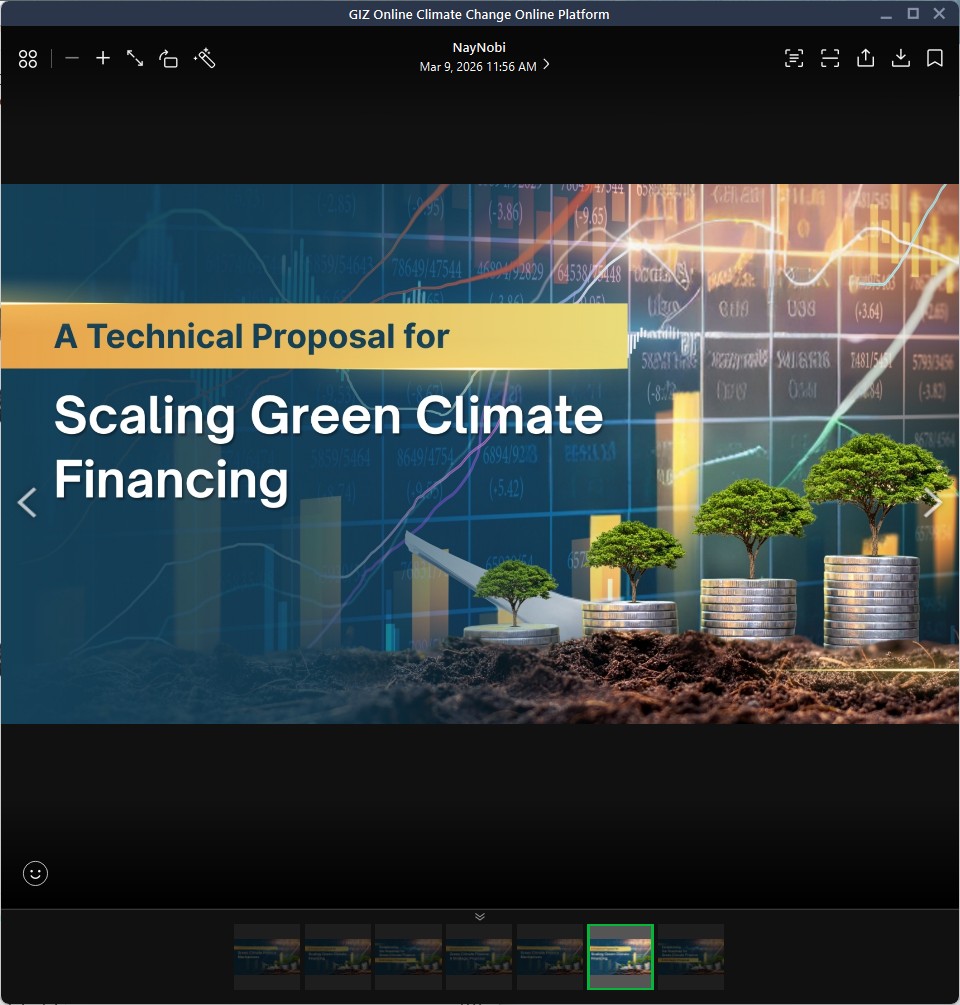 Product image for A Technical Proposal for Scaling Green Climate Finance