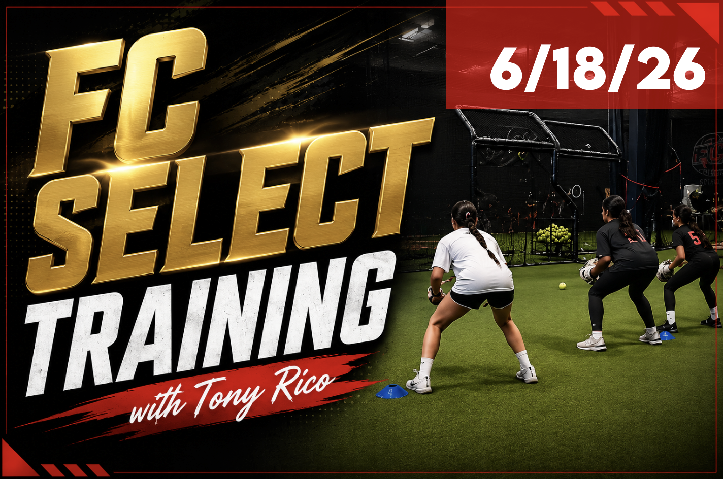 Product image for FC SELECT TRAINING - 6/18/26 1580 S Sinclair St, Anaheim 5:00PM -6:00PM