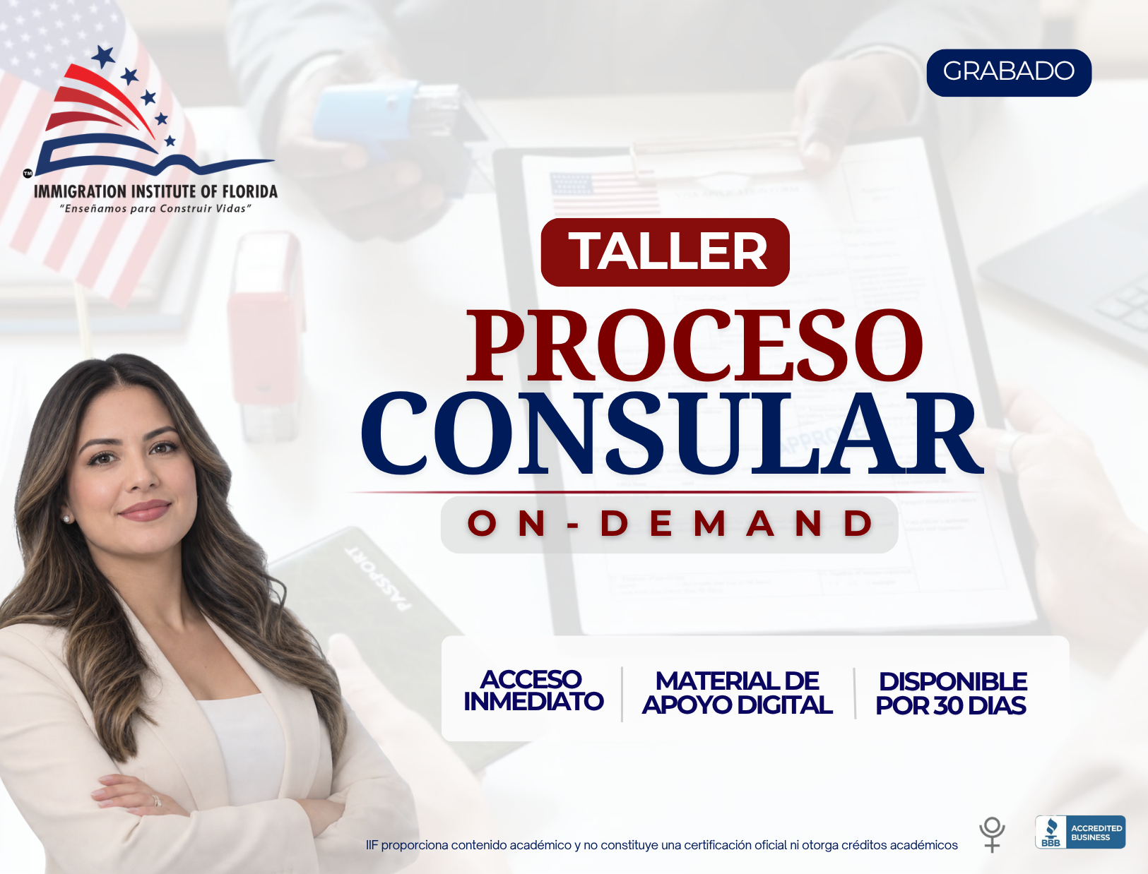 Product image for TALLER: PROCESO CONSULAR