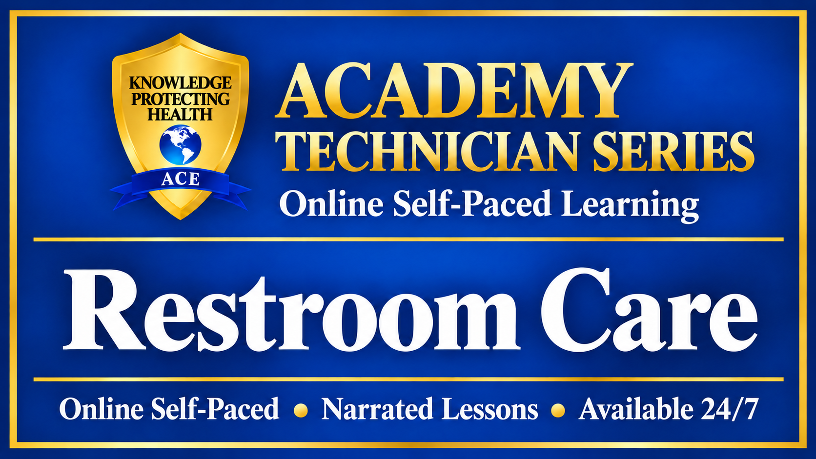 Product image for Restroom Care Technician Series