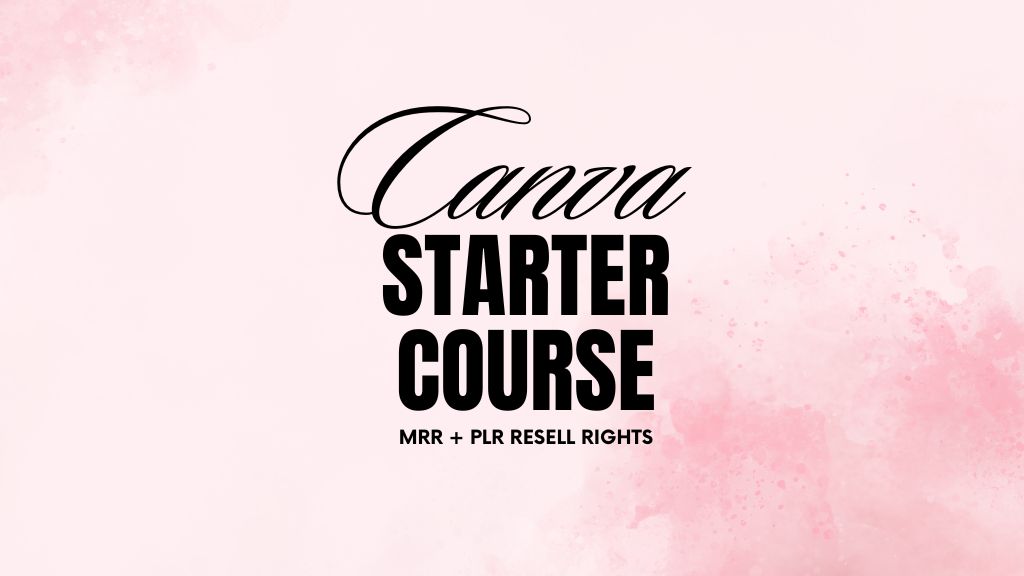 Product image for Canva Starter Course