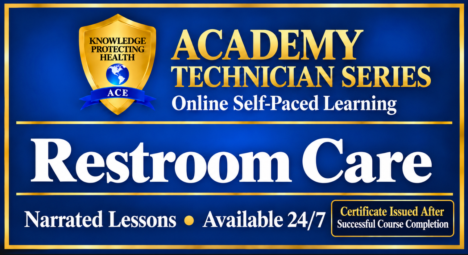 Product image for Restroom Care Technician Series