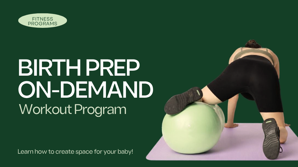Product image for Birth Prep On-Demand Workout Program