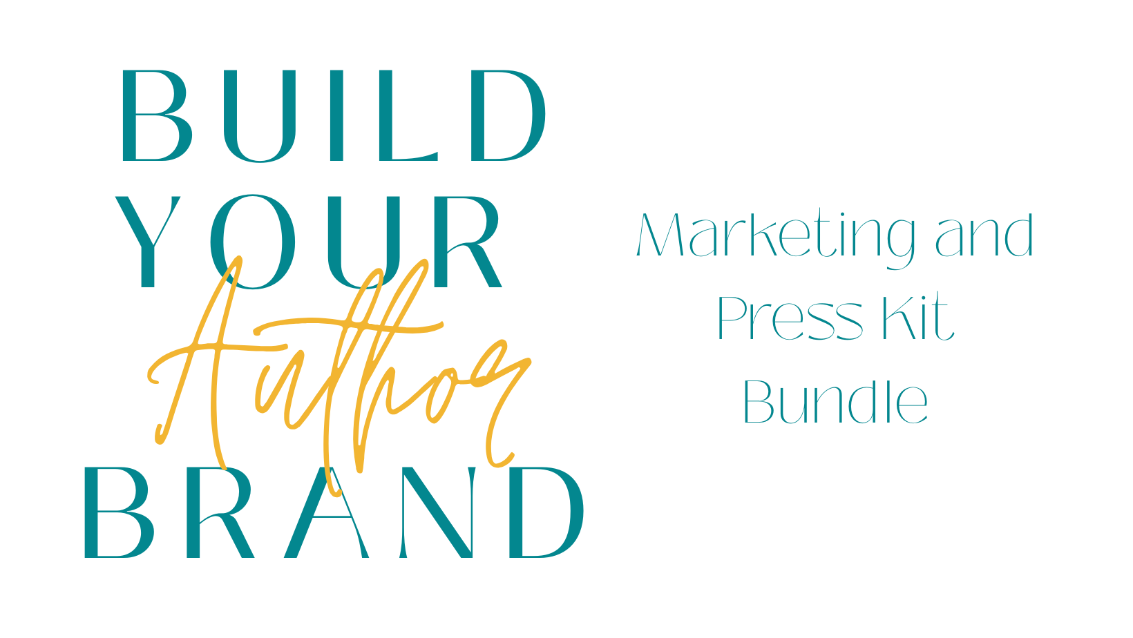 Product image for Author Marketing and Press Kit Bundle