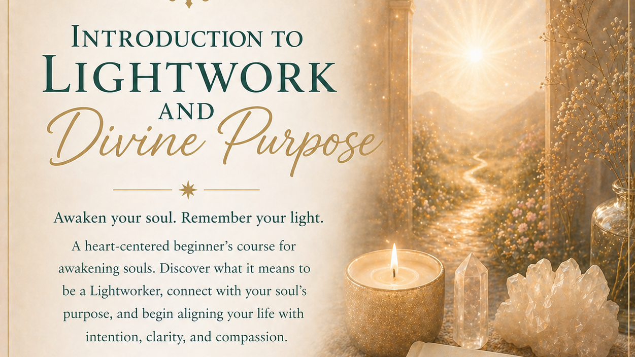 Product image for Introduction to Lightwork and Divine Purpose