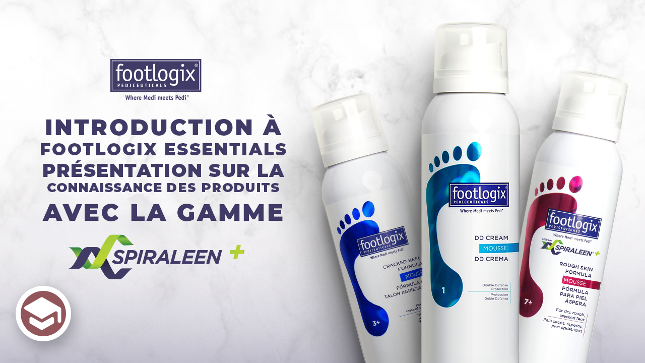 Product image for Introduction à Footlogix Essentials – Présentation sur la connaissance des produits avec la gamme Spiraleen®+ - Footlogix Fundamentals Product Knowledge Class - Spiraleen+ Products (French Canadian)