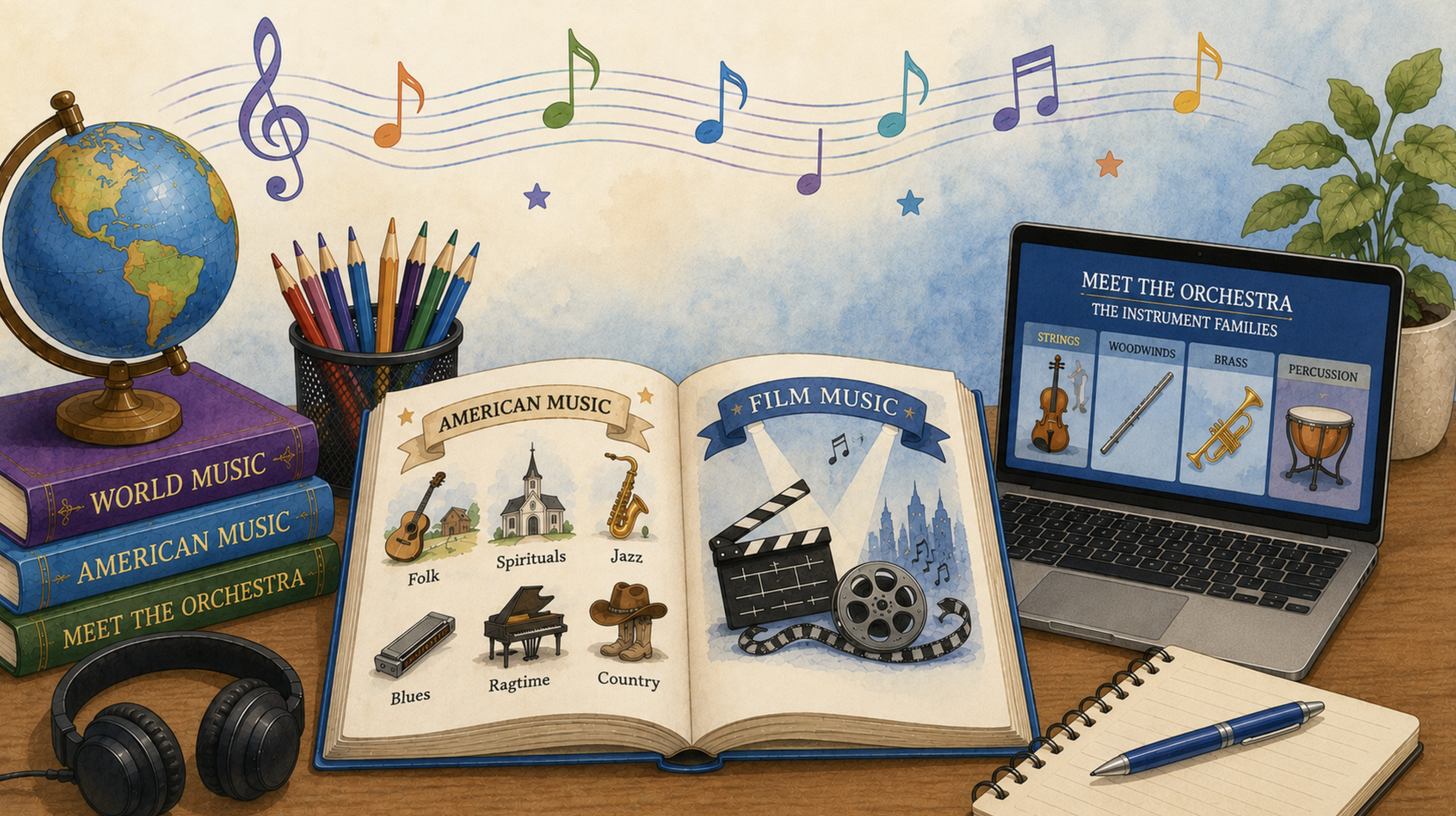 Middle School Music Learning Path 